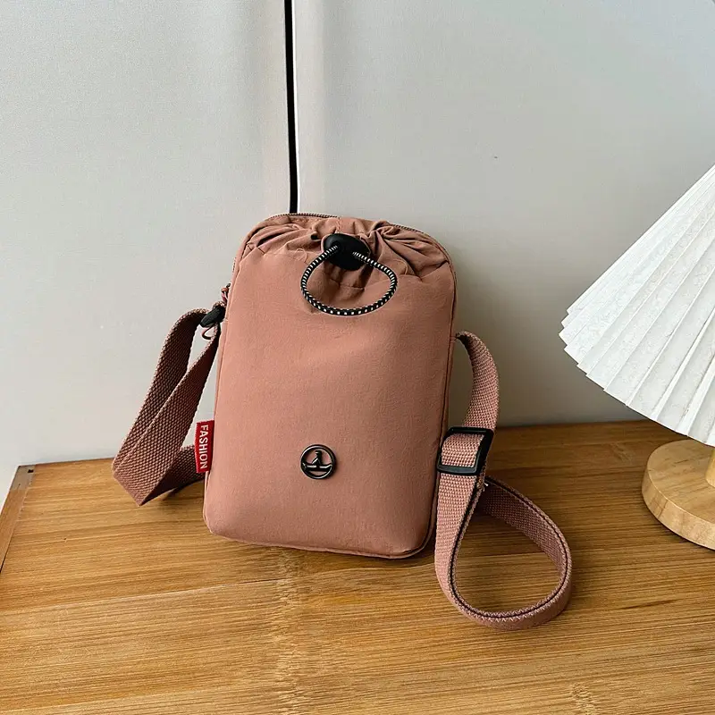 Yellow One-Shoulder Mobile Phone Crossbody Bag - Image 8