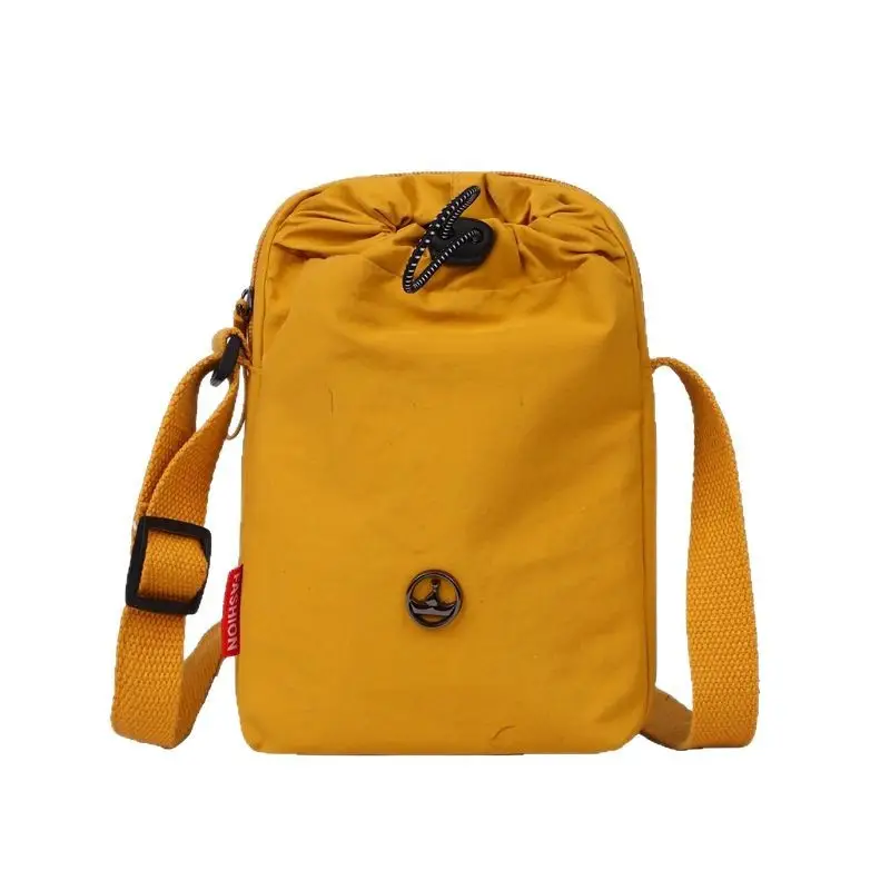 Yellow One-Shoulder Mobile Phone Crossbody Bag - Image 11