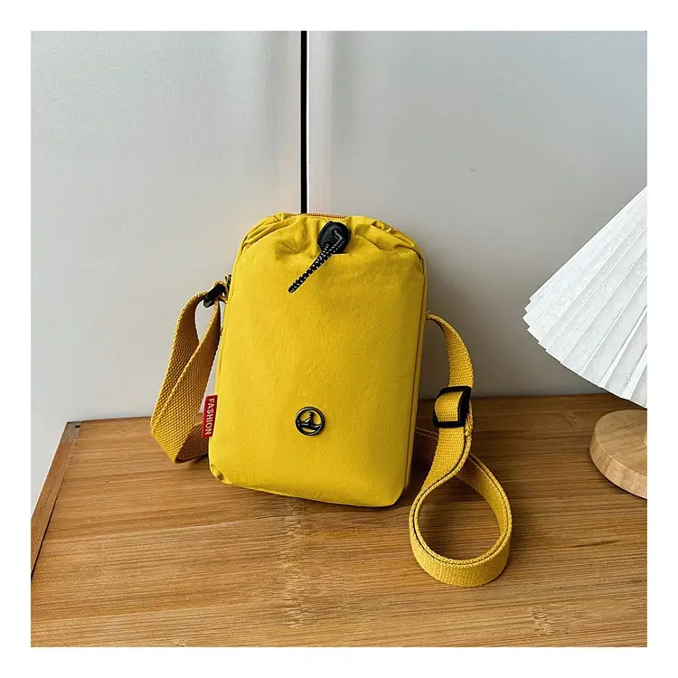 Yellow One-Shoulder Mobile Phone Crossbody Bag — feature 14