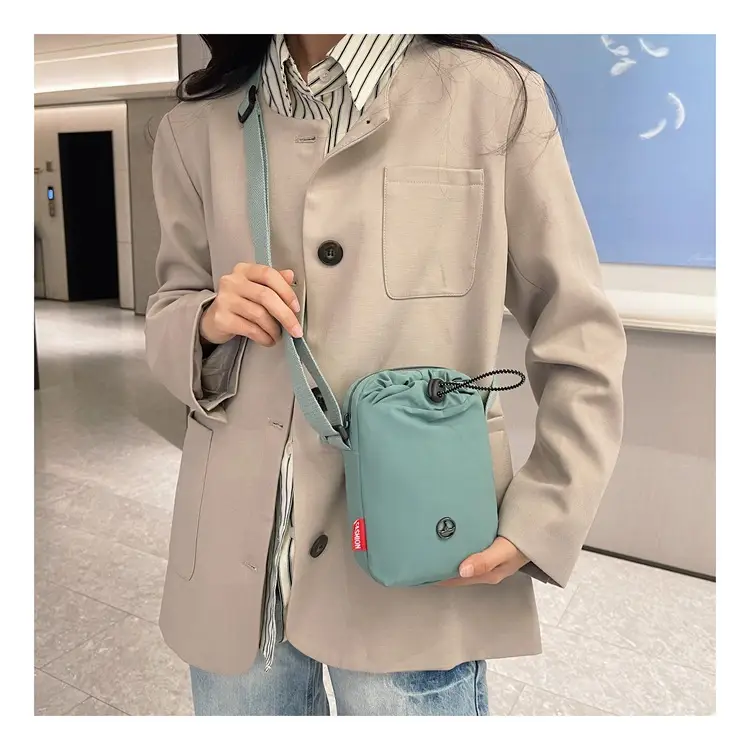 Yellow One-Shoulder Mobile Phone Crossbody Bag — feature 23
