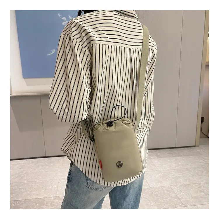 Yellow One-Shoulder Mobile Phone Crossbody Bag — feature 27