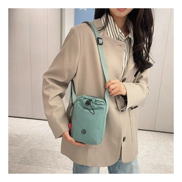 Yellow One-Shoulder Mobile Phone Crossbody Bag — feature 30