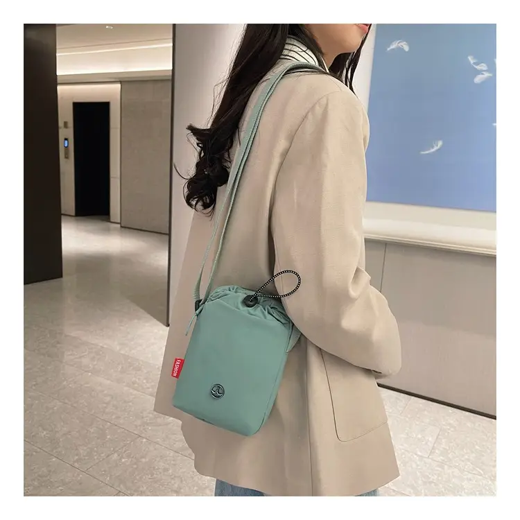 Yellow One-Shoulder Mobile Phone Crossbody Bag — feature 35