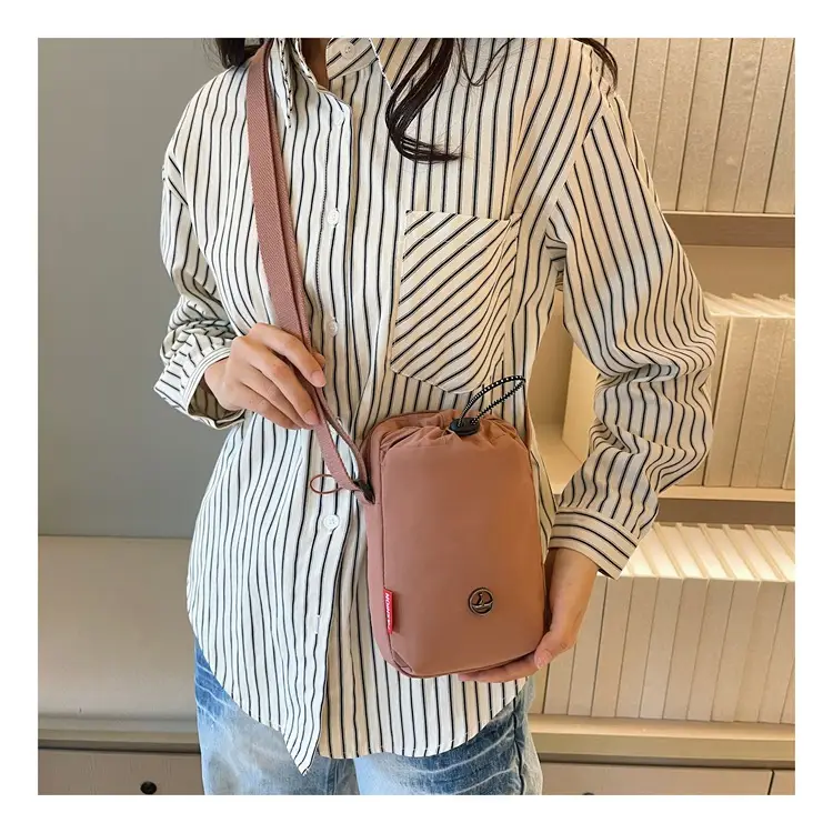 Yellow One-Shoulder Mobile Phone Crossbody Bag — feature 36