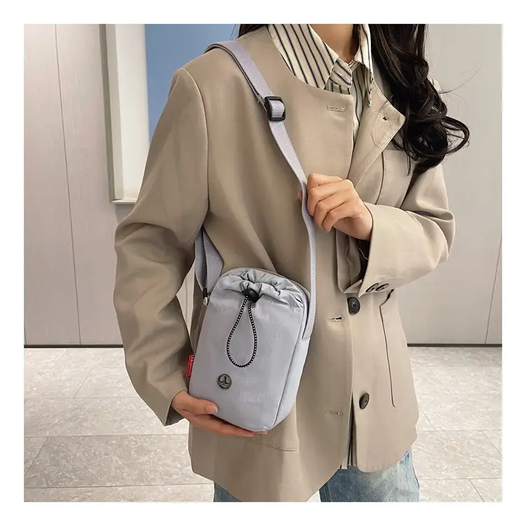 Yellow One-Shoulder Mobile Phone Crossbody Bag — feature 37