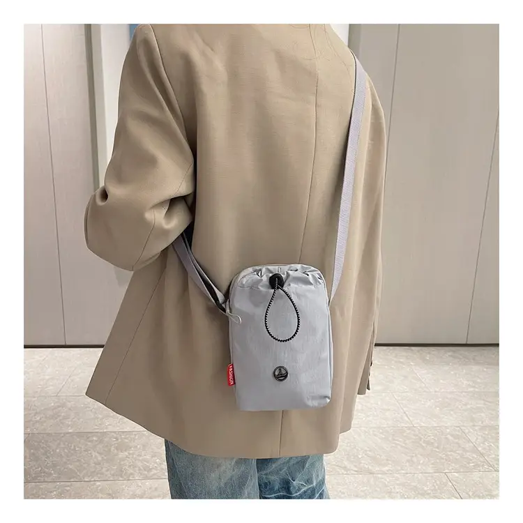 Yellow One-Shoulder Mobile Phone Crossbody Bag — feature 38
