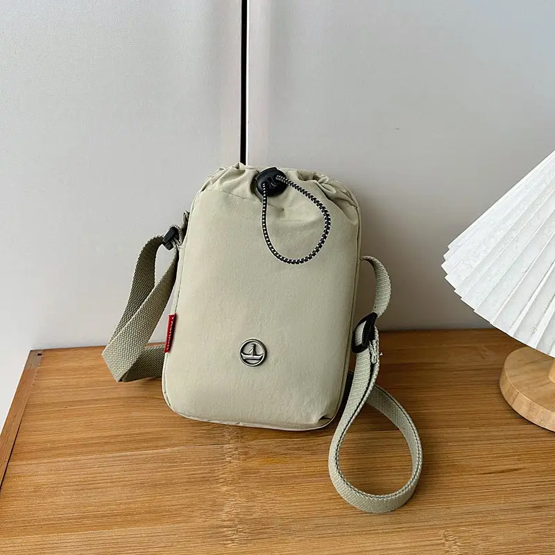Yellow One-Shoulder Mobile Phone Crossbody Bag - Image 4