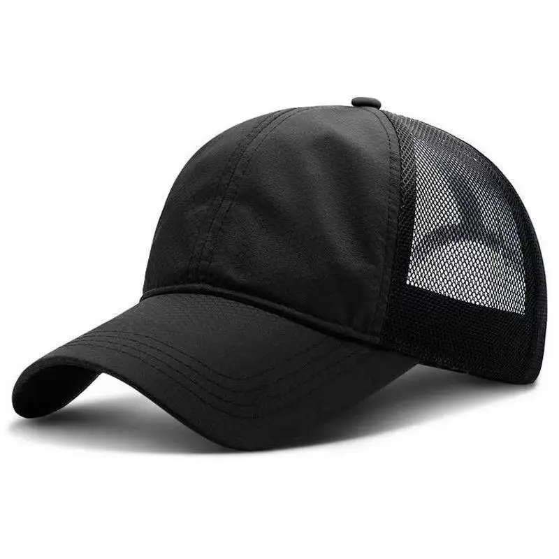 Men's Light Green Mesh Baseball Cap Summer Outdoor - Image 13