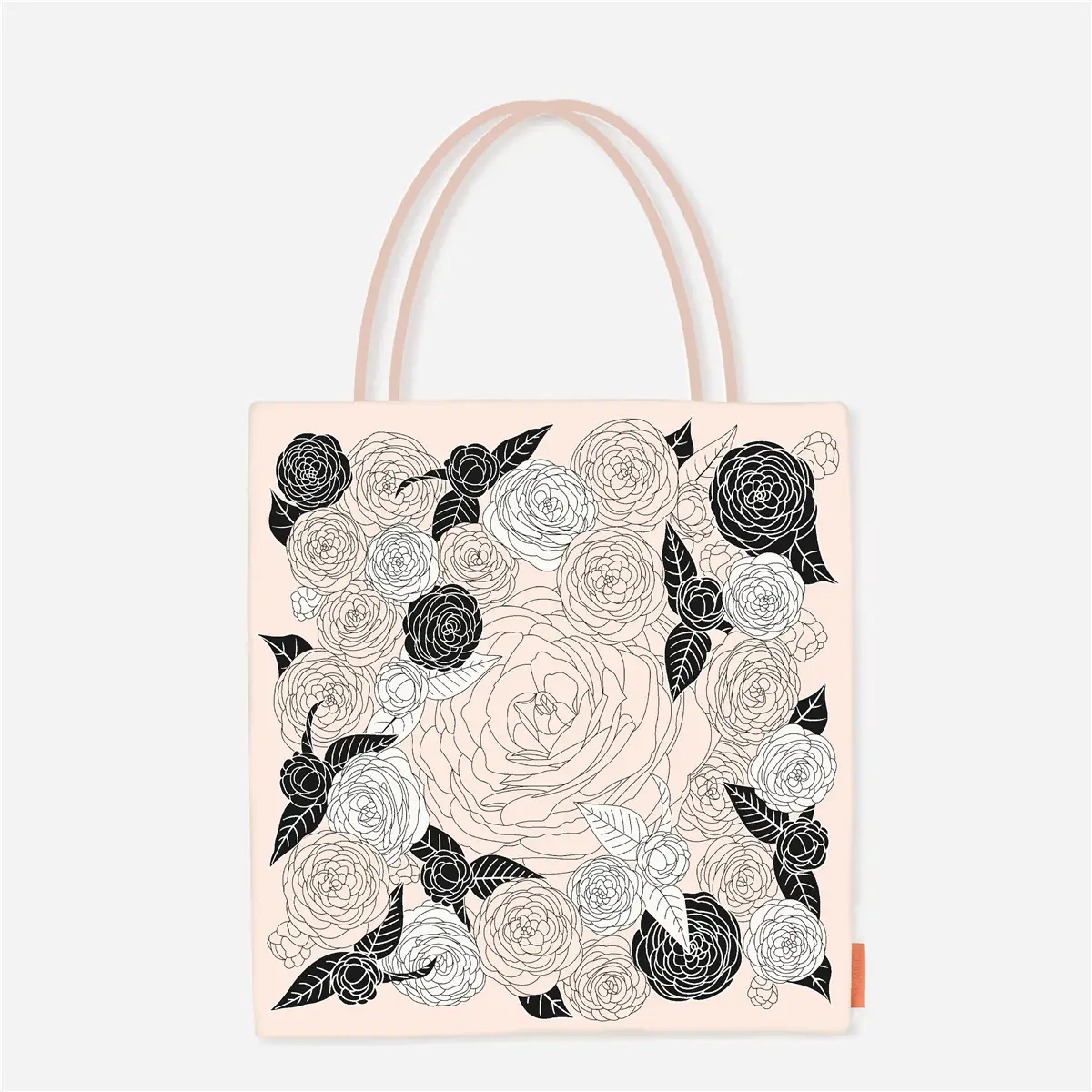 2025 Pink Rose Print Shoulder Bag for Students - Image 44