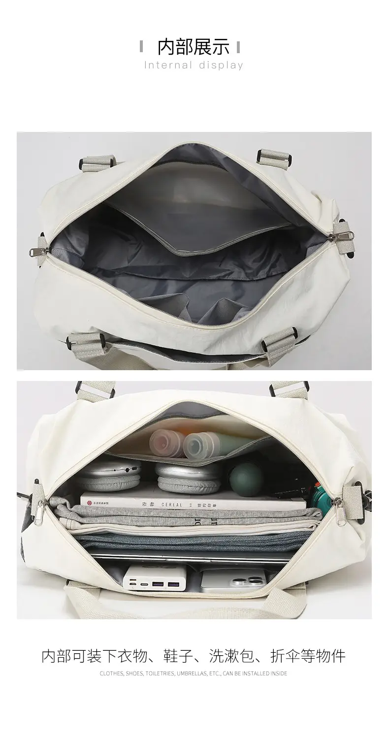 Large Capacity Travel Storage Bag Crossbody Shoulder Bag — feature 12