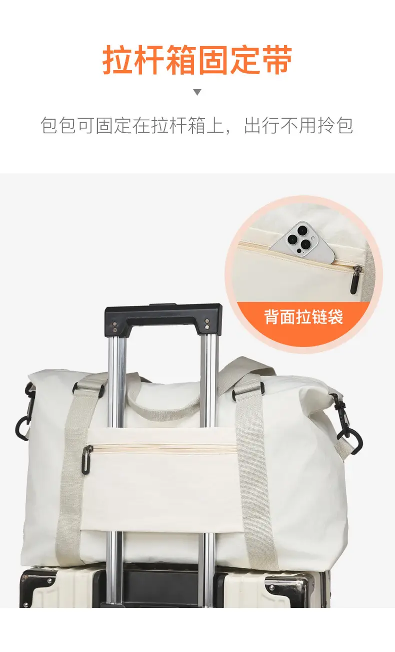 Large Capacity Travel Storage Bag Crossbody Shoulder Bag — feature 7