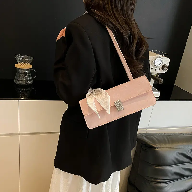 Textured Korean Style Shoulder Bag Set of 3 - Image 6