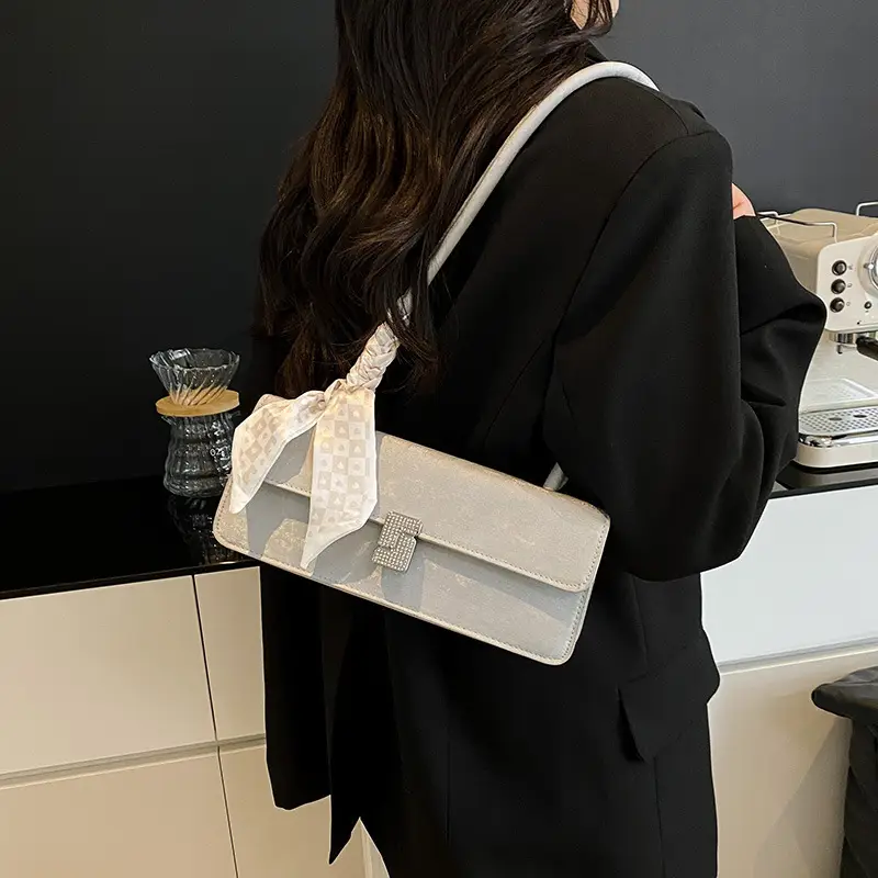 Textured Korean Style Shoulder Bag Set of 3 - Image 7