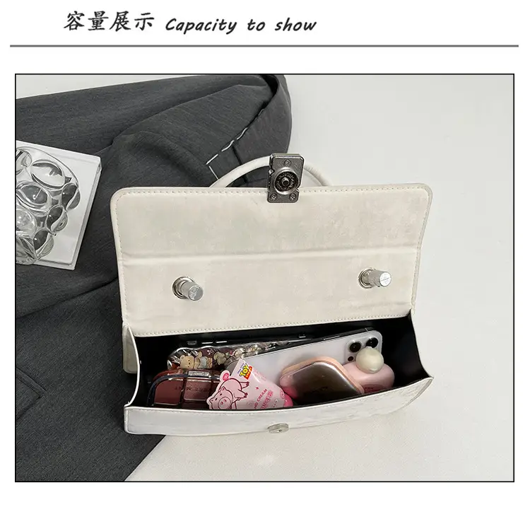 Textured Korean Style Shoulder Bag Set of 3 — feature 10