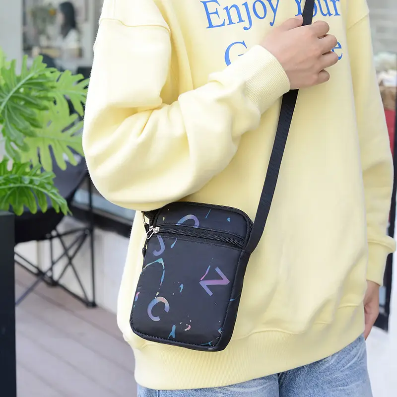 Mobile Phone Bag Lightweight Casual Shoulder Crossbody All Colors - Image 8