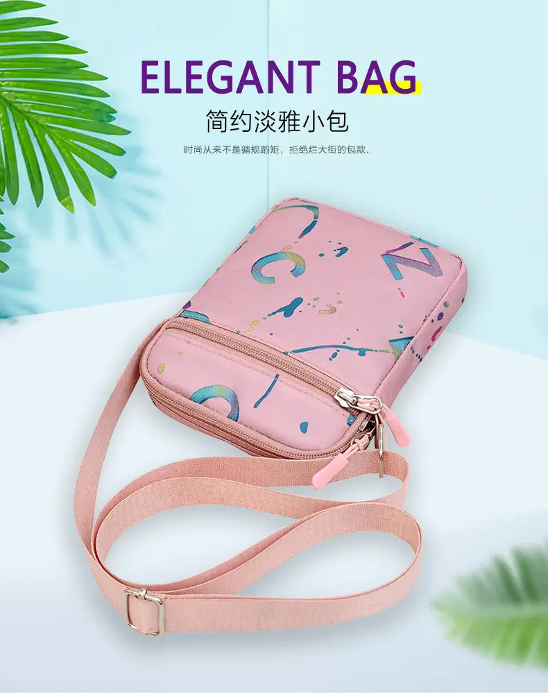 Mobile Phone Bag Lightweight Casual Shoulder Crossbody All Colors — feature 1