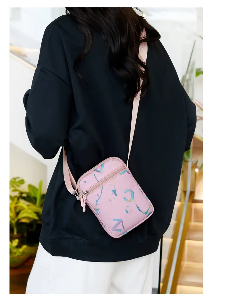 Mobile Phone Bag Lightweight Casual Shoulder Crossbody All Colors — feature 28