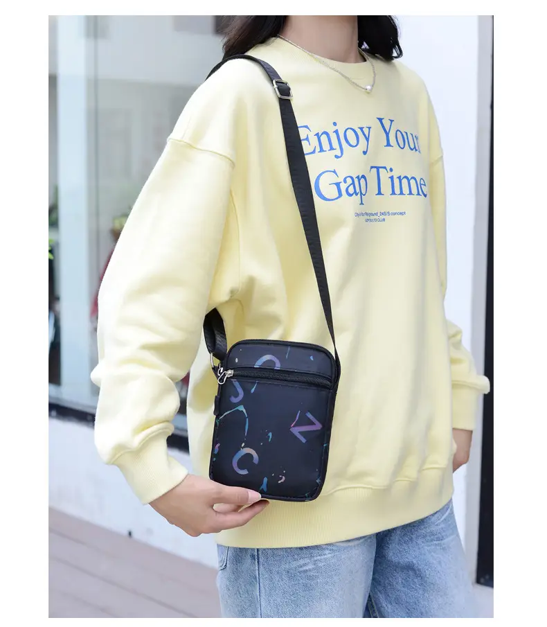 Mobile Phone Bag Lightweight Casual Shoulder Crossbody All Colors — feature 37