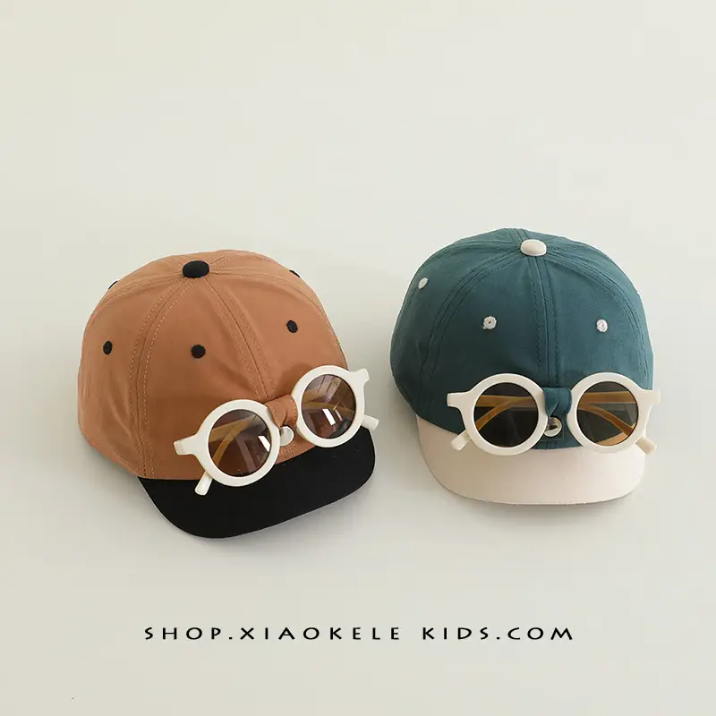 Baby Korean Style Glasses Cap for Boys Girls Spring Summer - Image 7