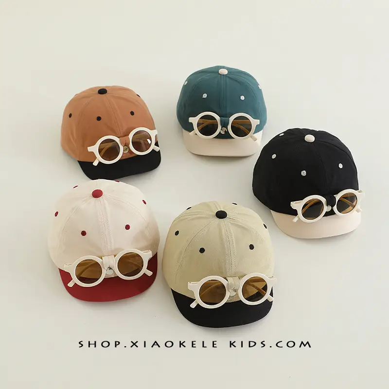 Baby Korean Style Glasses Cap for Boys Girls Spring Summer - Image 8