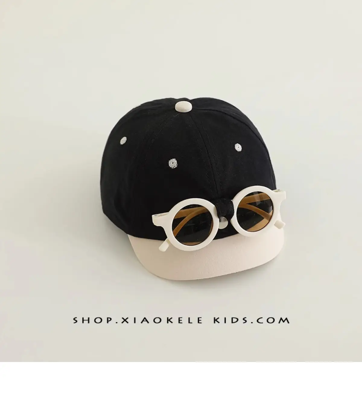 Baby Korean Style Glasses Cap for Boys Girls Spring Summer — feature 12