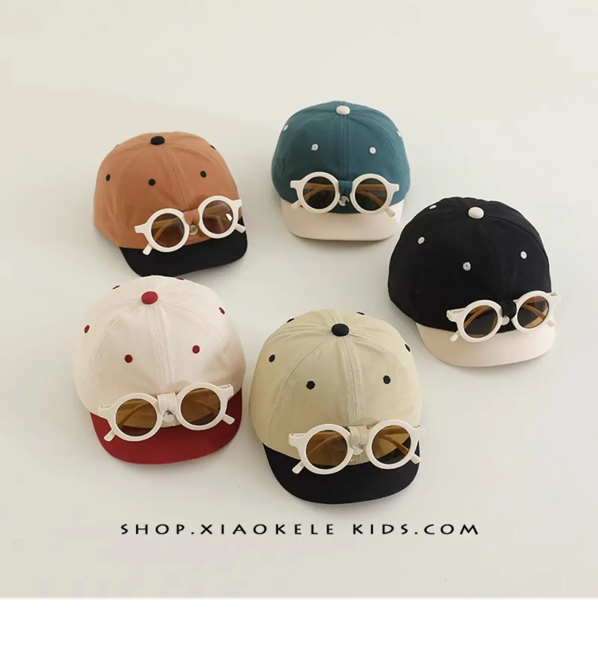 Baby Korean Style Glasses Cap for Boys Girls Spring Summer — feature 2