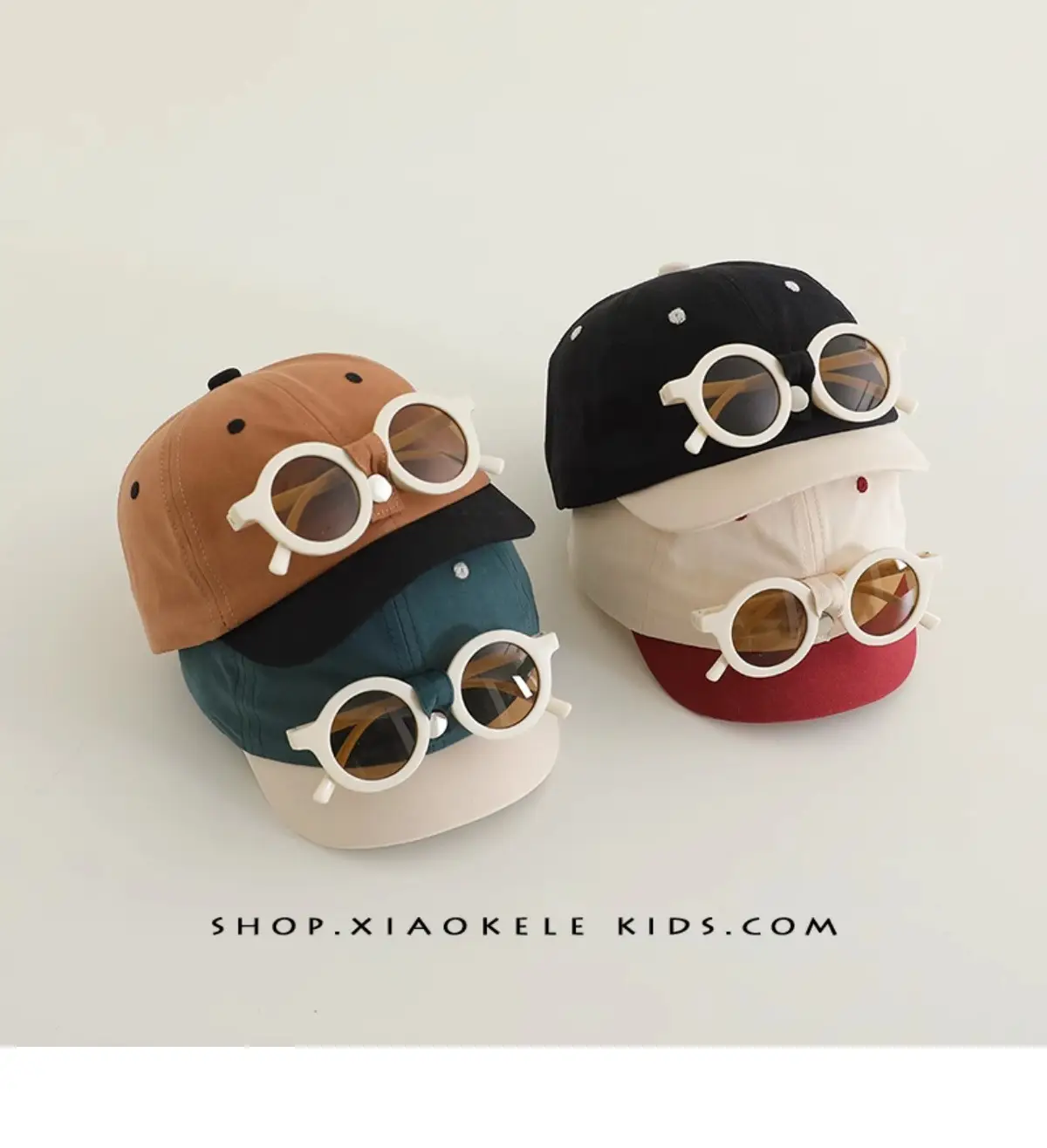 Baby Korean Style Glasses Cap for Boys Girls Spring Summer — feature 3