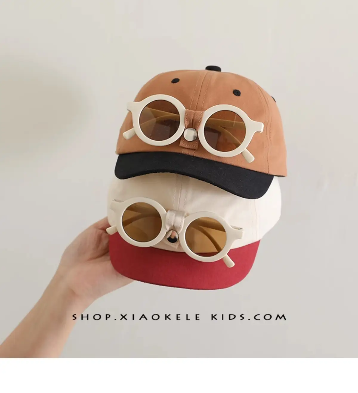 Baby Korean Style Glasses Cap for Boys Girls Spring Summer — feature 4