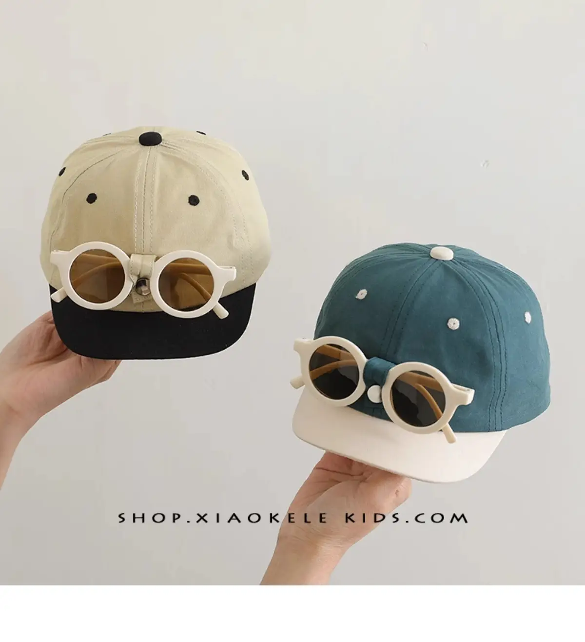 Baby Korean Style Glasses Cap for Boys Girls Spring Summer — feature 5