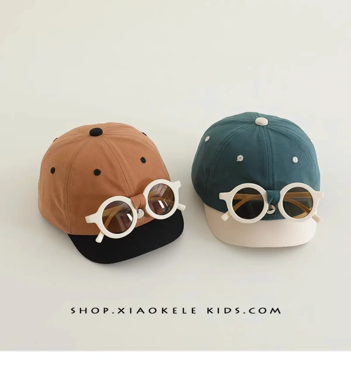 Baby Korean Style Glasses Cap for Boys Girls Spring Summer — feature 6