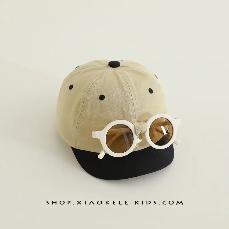 Baby Korean Style Glasses Cap for Boys Girls Spring Summer - Image 2