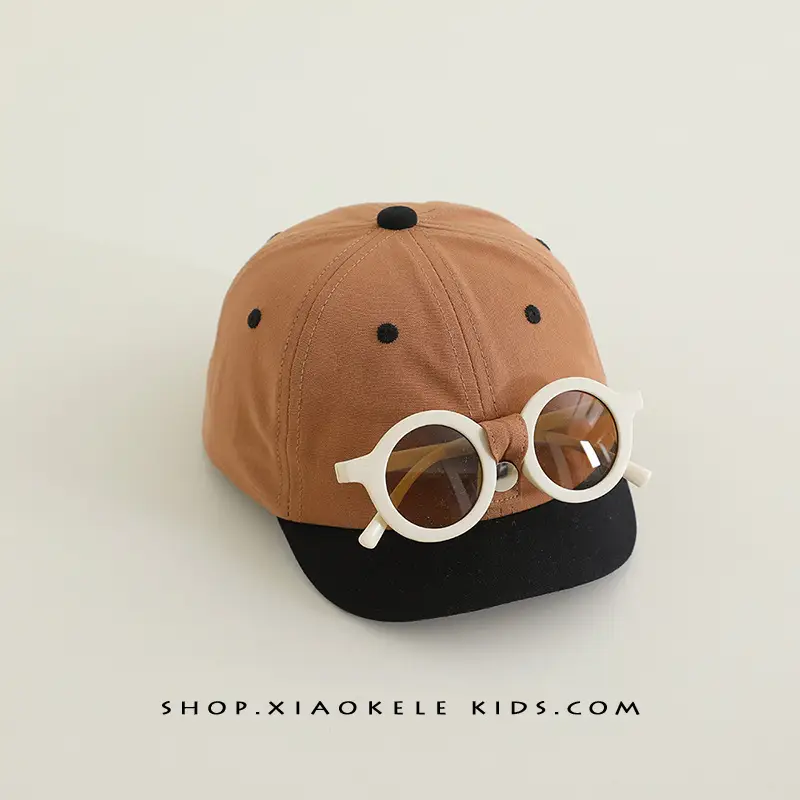 Baby Korean Style Glasses Cap for Boys Girls Spring Summer - Image 3