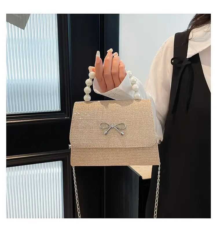 Black Pearl Handheld Shoulder Bag for Women — feature 20
