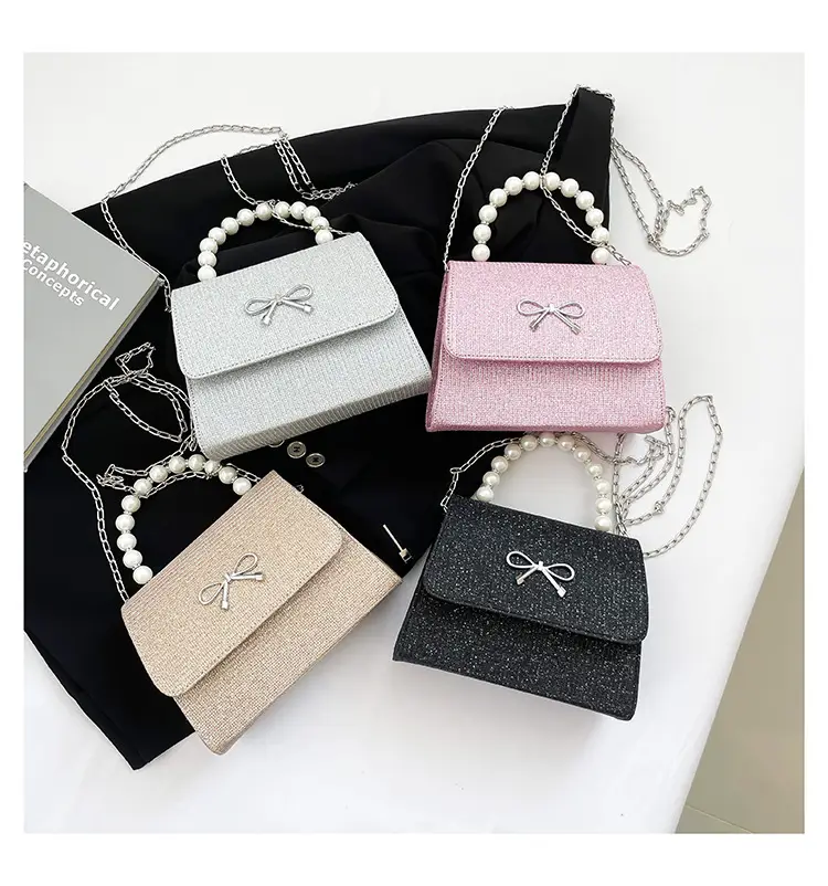 Black Pearl Handheld Shoulder Bag for Women — feature 39