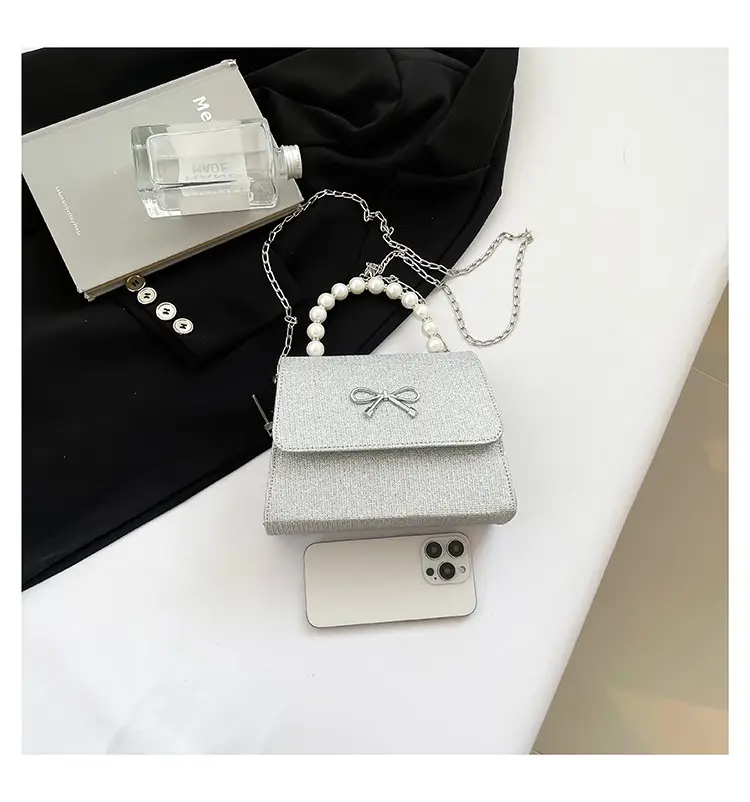 Black Pearl Handheld Shoulder Bag for Women — feature 43