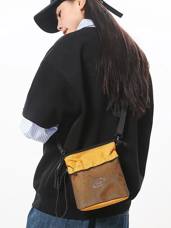 Men's Lightweight Crossbody Bag with Mesh Pocket 2025 - Image 7
