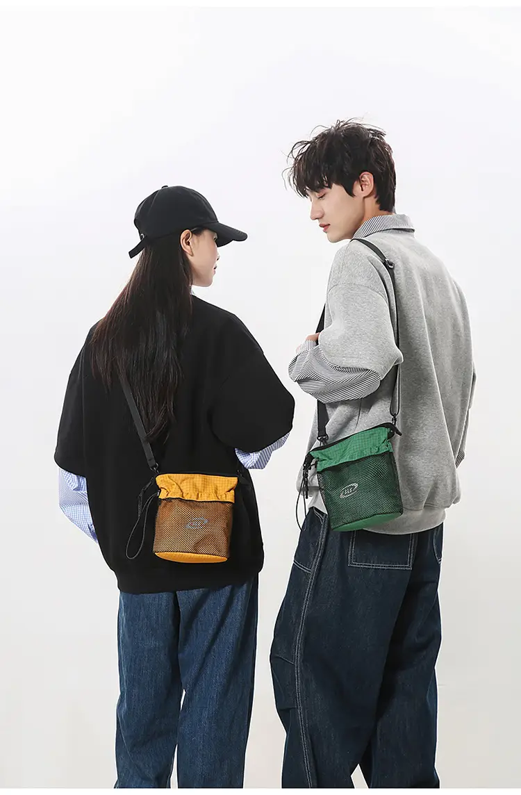 Men's Lightweight Crossbody Bag with Mesh Pocket 2025 — feature 12