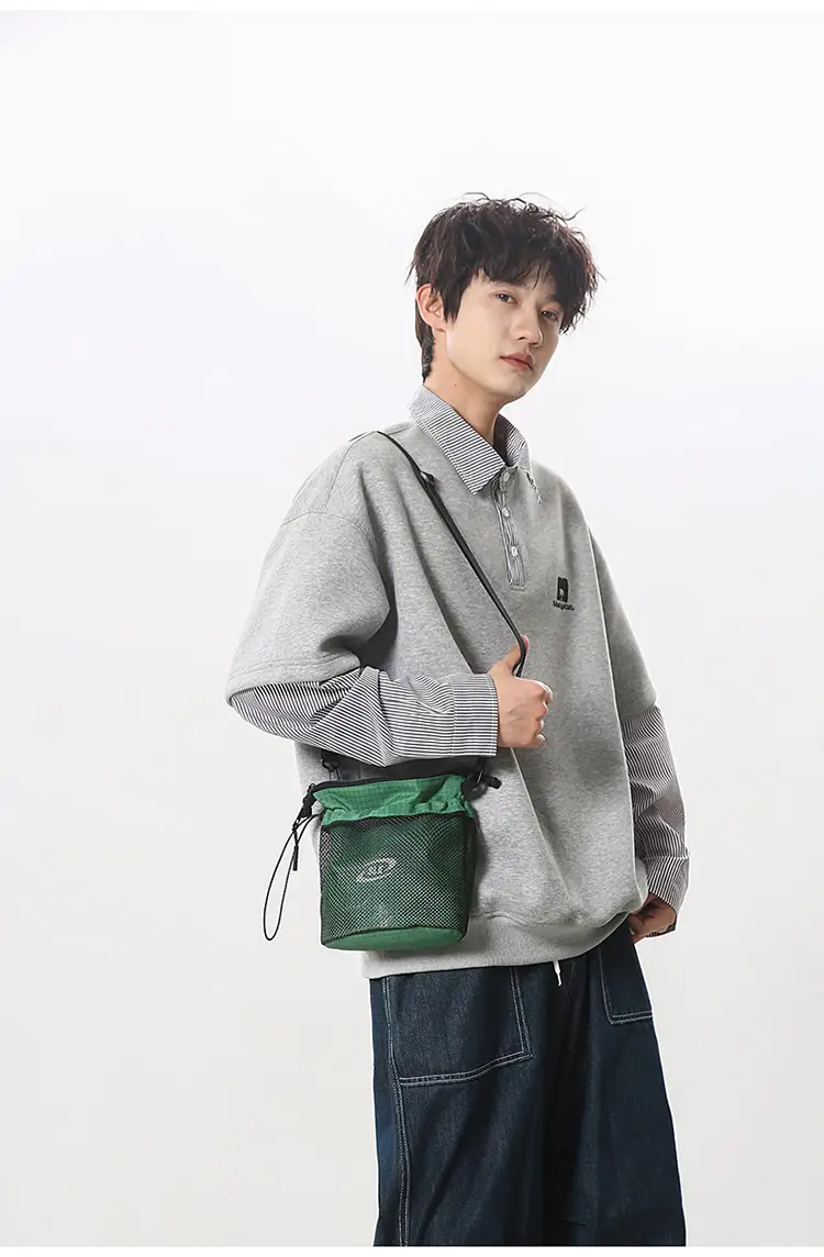 Men's Lightweight Crossbody Bag with Mesh Pocket 2025 — feature 13