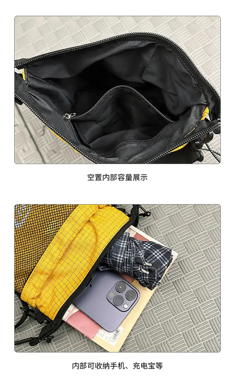 Men's Lightweight Crossbody Bag with Mesh Pocket 2025 — feature 47