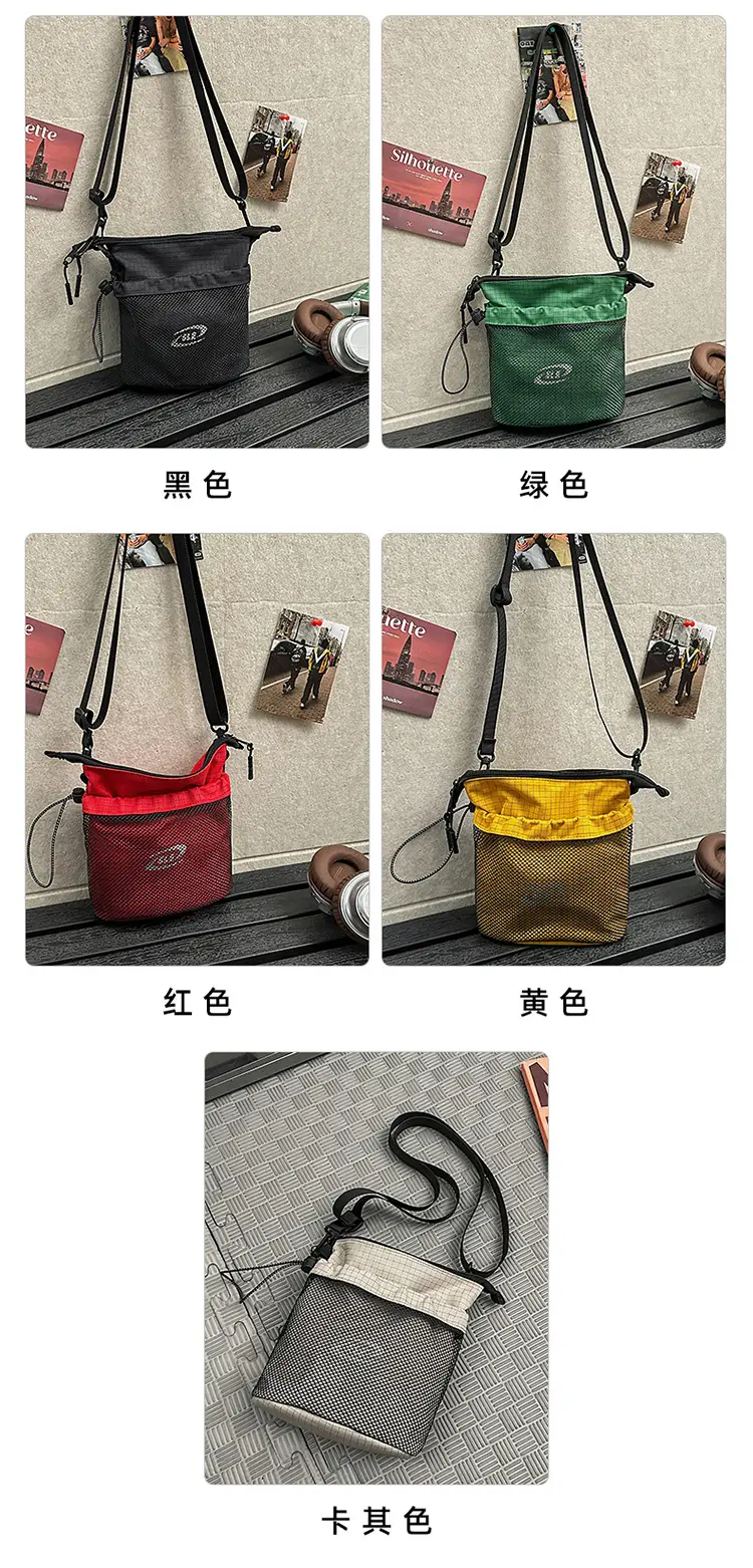 Men's Lightweight Crossbody Bag with Mesh Pocket 2025 — feature 7