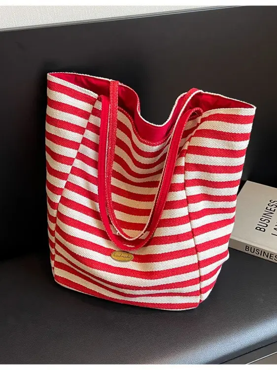 Cross-Border Striped Women's Shoulder Bag - Image 10