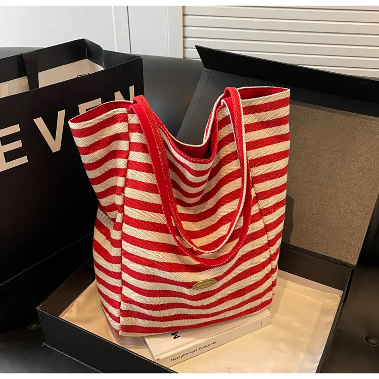 Cross-Border Striped Women's Shoulder Bag - Image 2