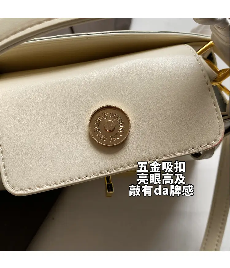 Women Croc Leather Handbag with Bow 2025 — feature 7