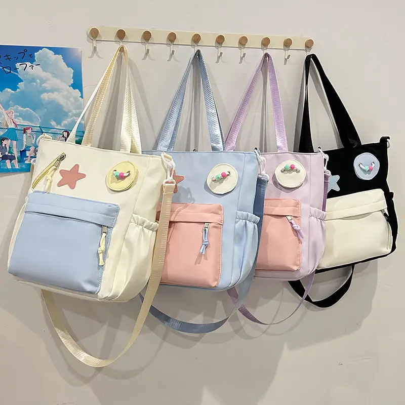 Sweet Student Tutoring Bag with Contrast Colors - Image 4