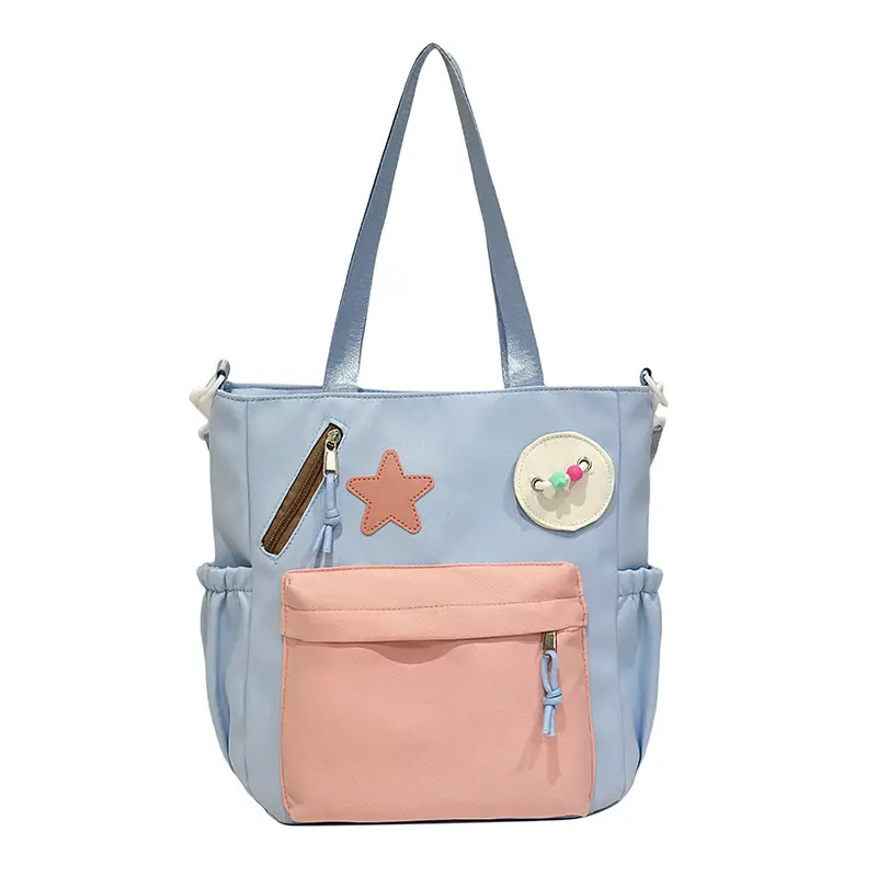 Sweet Student Tutoring Bag with Contrast Colors - Image 2