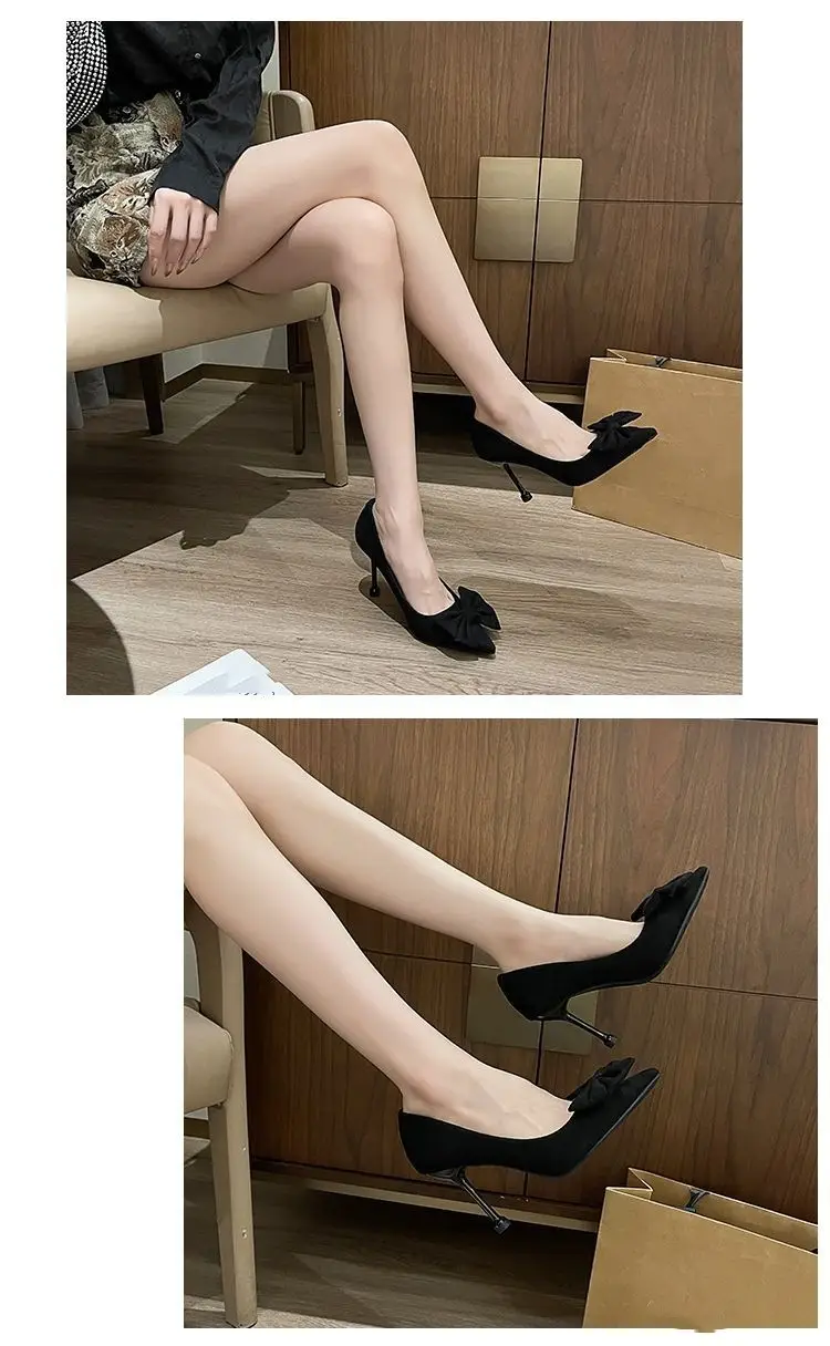 Black Big Bow Stiletto Heels for Women 2026 — feature 7
