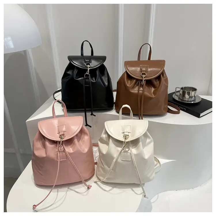 Women's Cream Large Capacity Shoulder Bag Spring Summer 2025 - Image 8