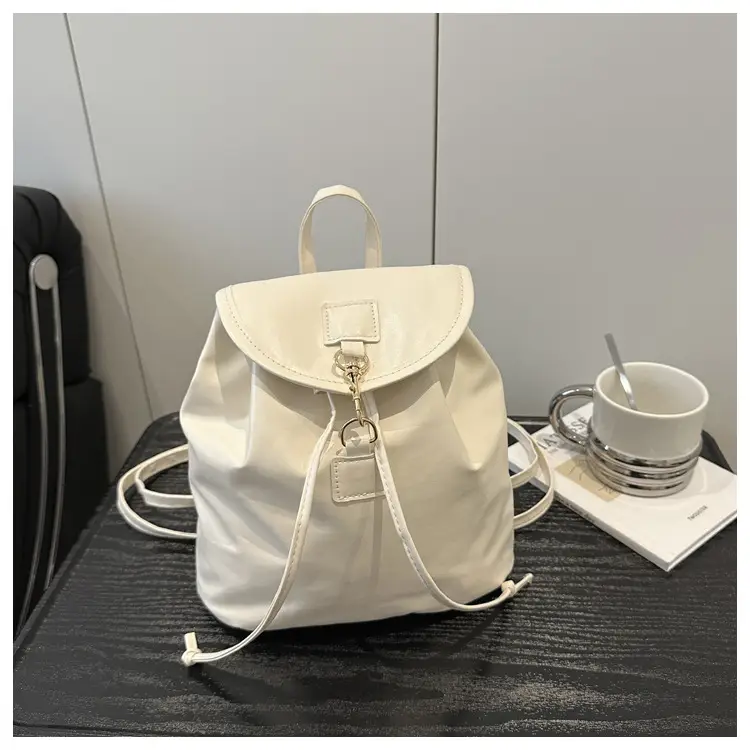 Women's Cream Large Capacity Shoulder Bag Spring Summer 2025 - Image 2