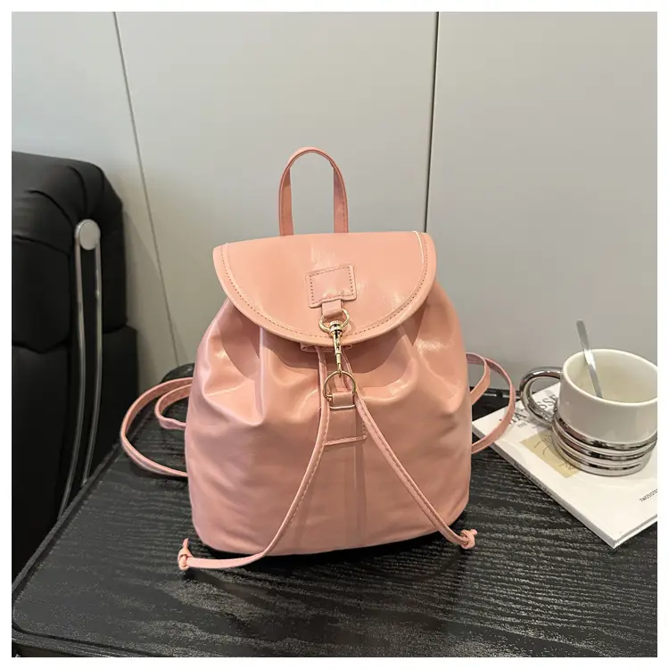 Women's Cream Large Capacity Shoulder Bag Spring Summer 2025 - Image 4