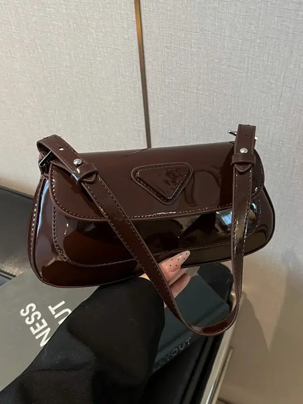 Women's White Leather Crossbody Bag 2025 Fashion Commuter - Image 7